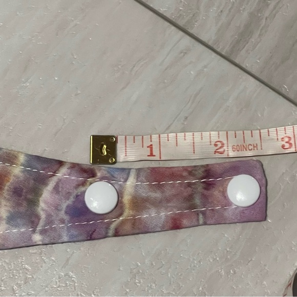 Hand dyed pet bandana - Picture 3 of 3